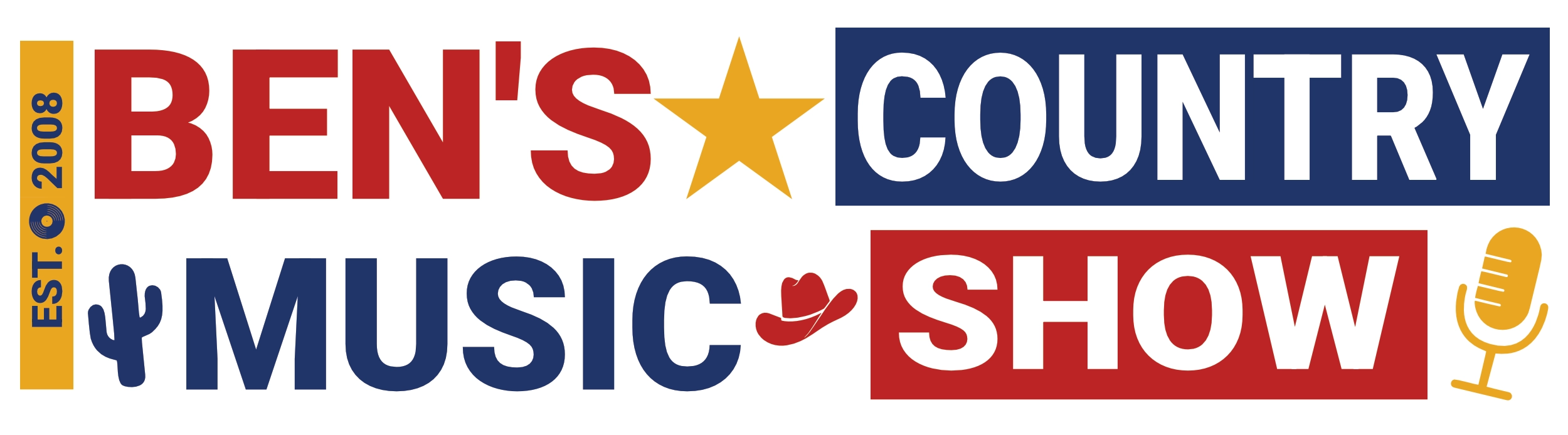 Ben's Country Music Show logo.